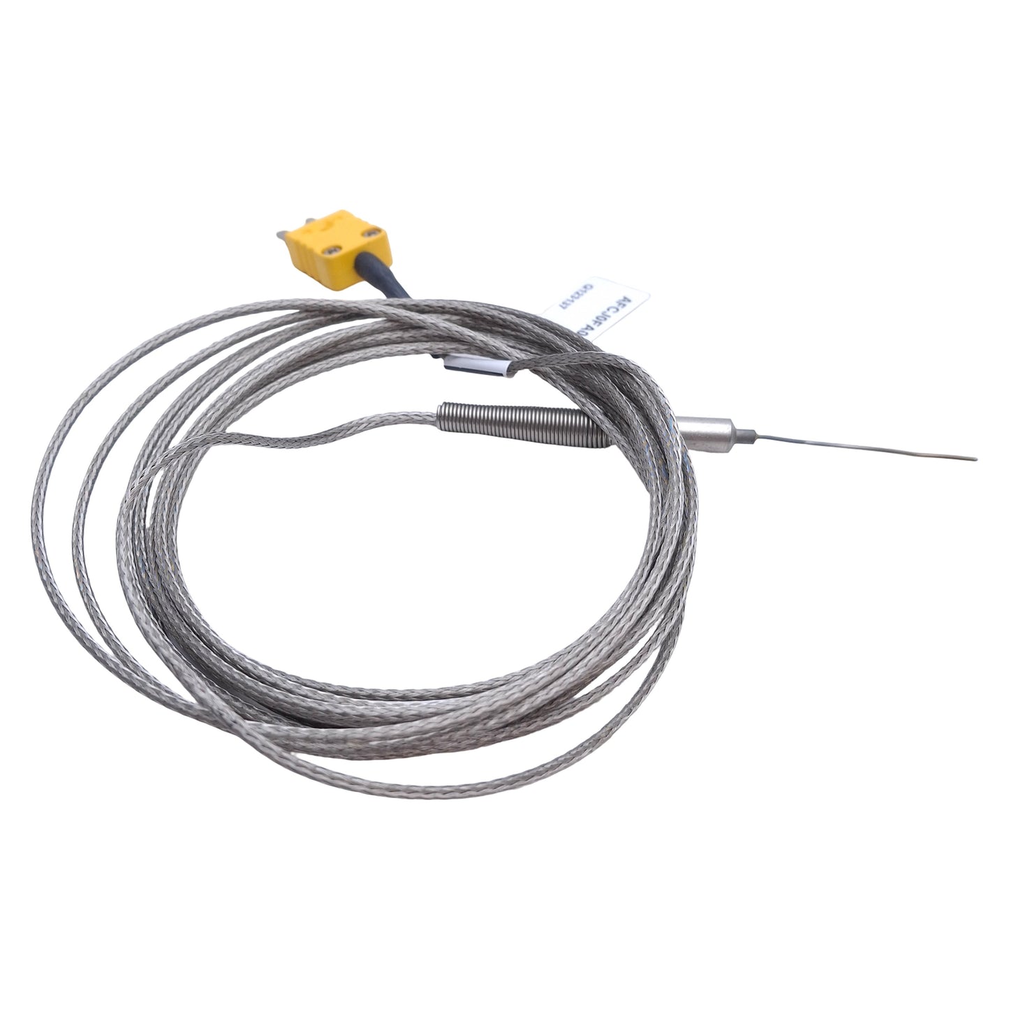 Used Watlow AFCJ0FA014UK10H Type K Thermocouple 0.032" Dia, 1000F° Potting