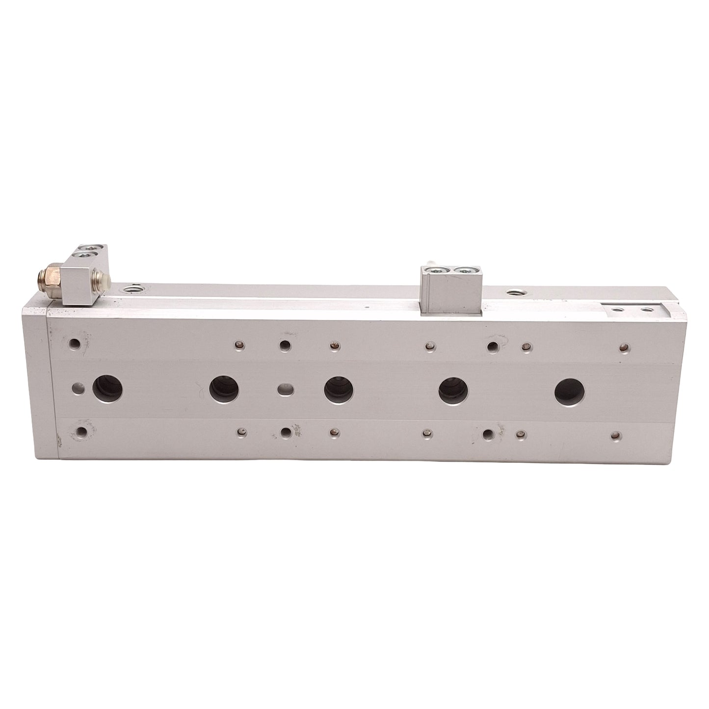 Used SMC MXS8-75AS Pneumatic Slide Table, ø8mm Bore, 75mm Stroke, 0.15-0.7MPa, M5x0.8