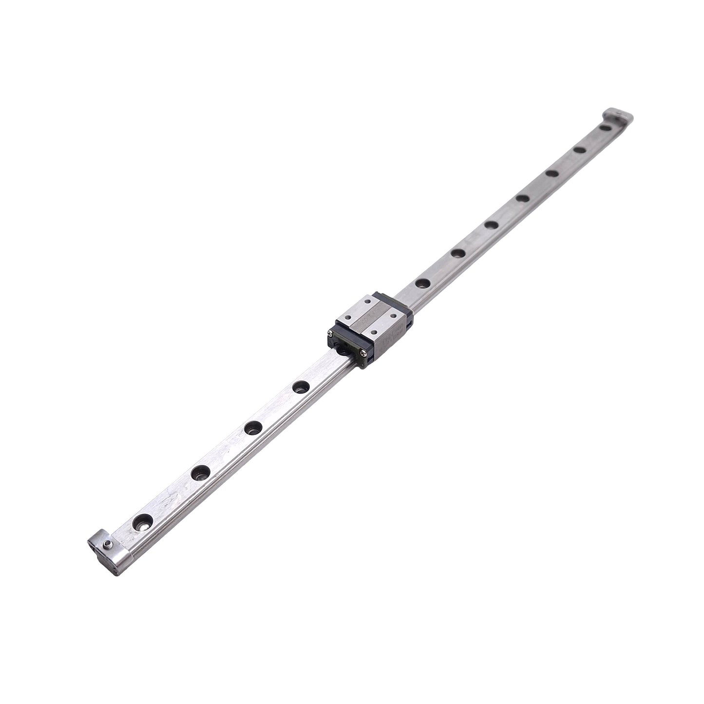 New – Open box THK HSR10RM Linear Bearing on 330mm Long Rail, Carriage: 31mm x 20mm x 13mm