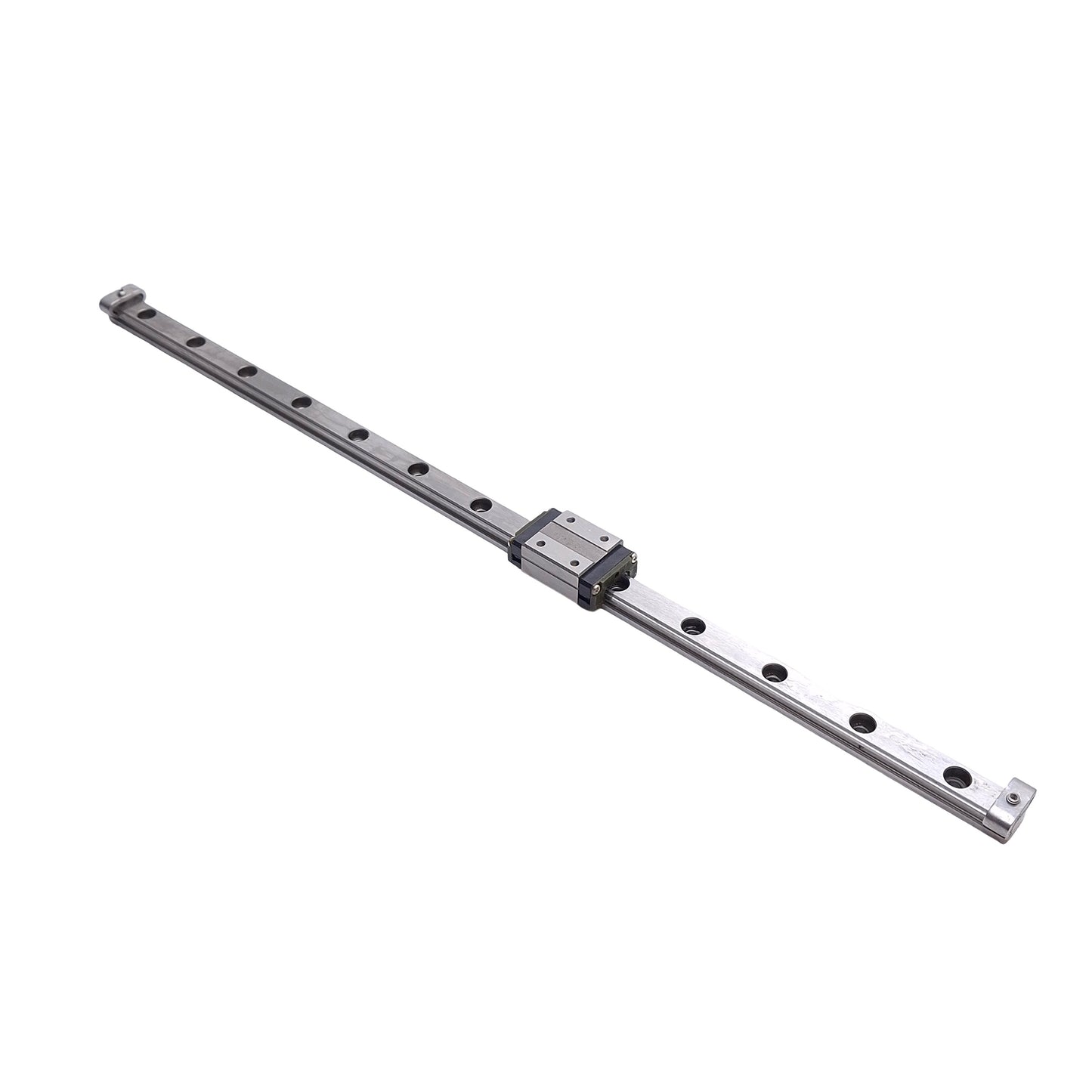 New – Open box THK HSR10RM Linear Bearing on 330mm Long Rail, Carriage: 31mm x 20mm x 13mm