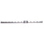 New – Open box THK HSR10RM Linear Bearing on 330mm Long Rail, Carriage: 31mm x 20mm x 13mm