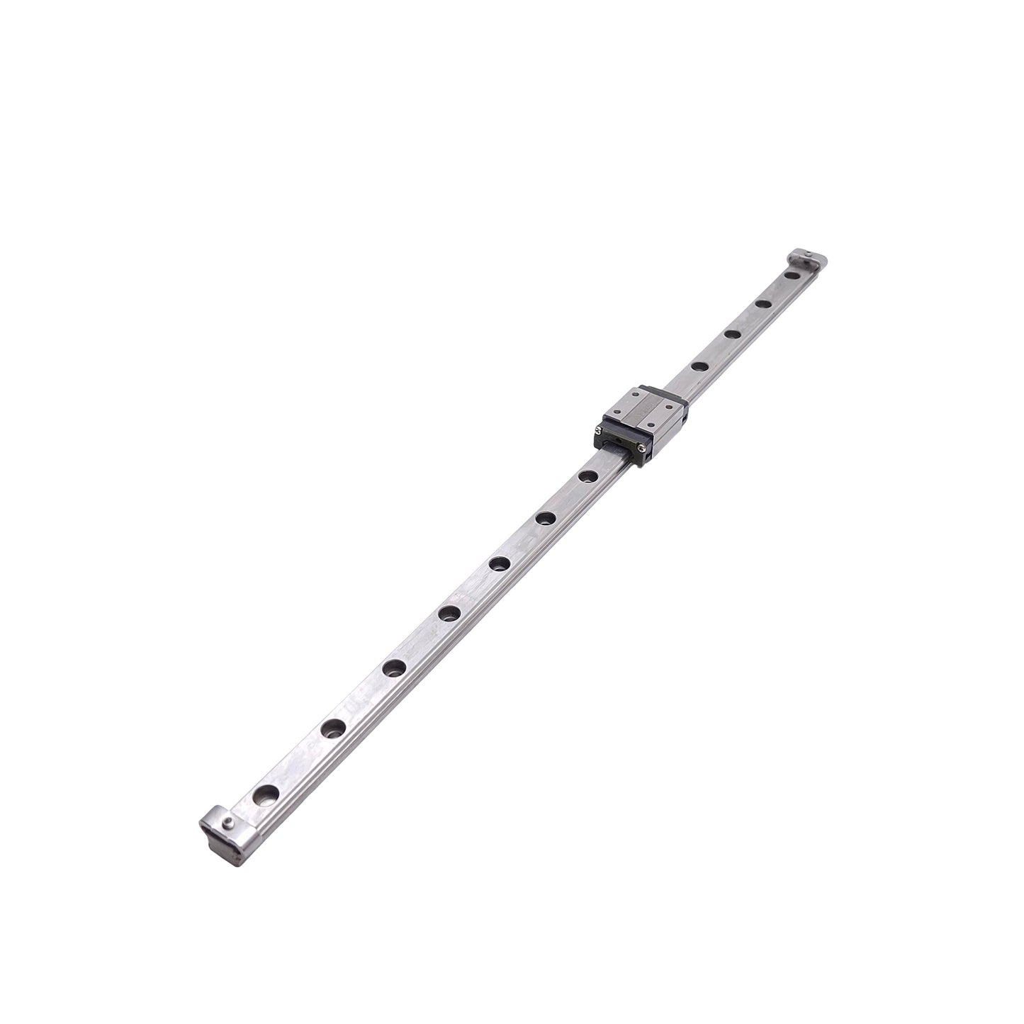 New – Open box THK HSR10RM Linear Bearing on 330mm Long Rail, Carriage: 31mm x 20mm x 13mm