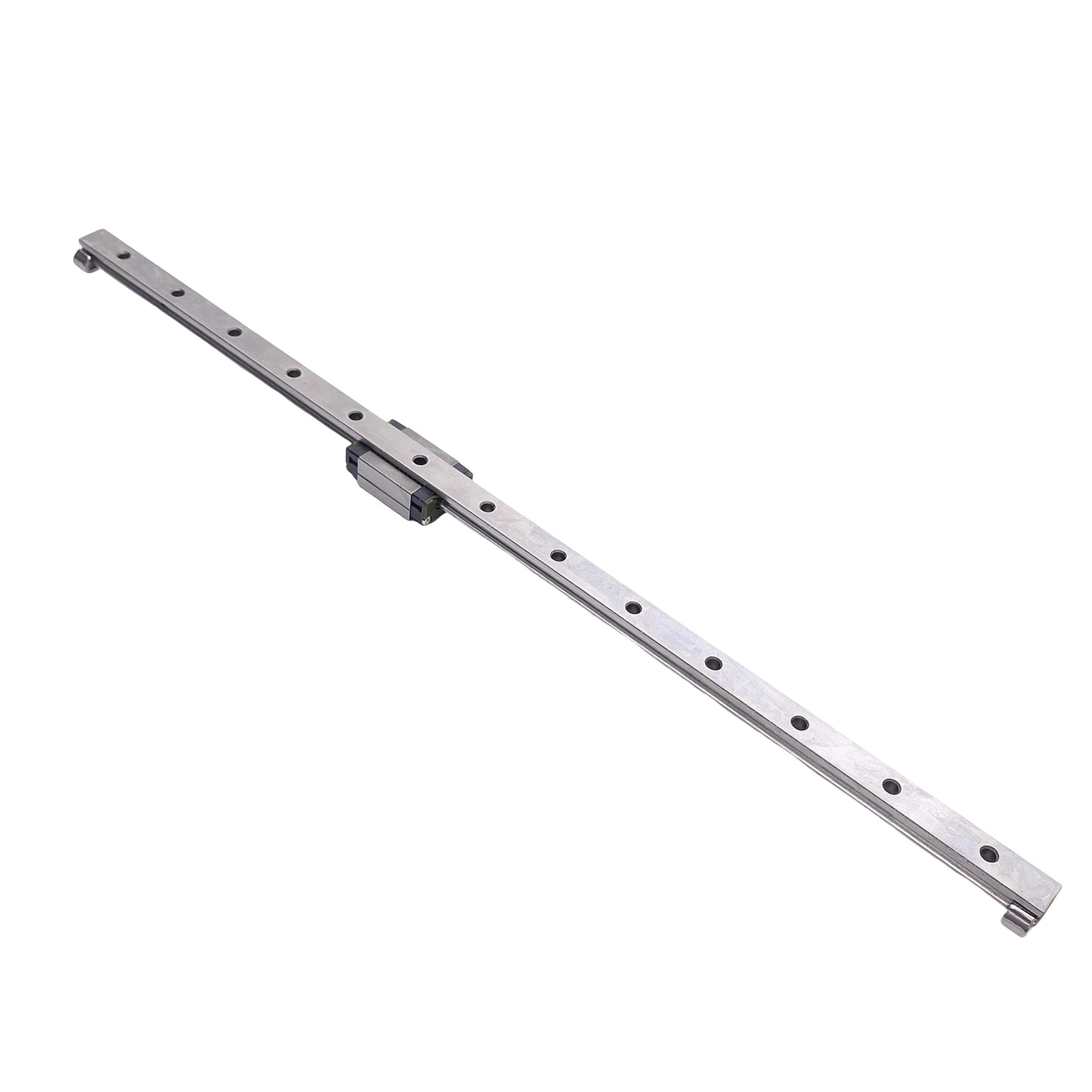 New – Open box THK HSR10RM Linear Bearing on 330mm Long Rail, Carriage: 31mm x 20mm x 13mm