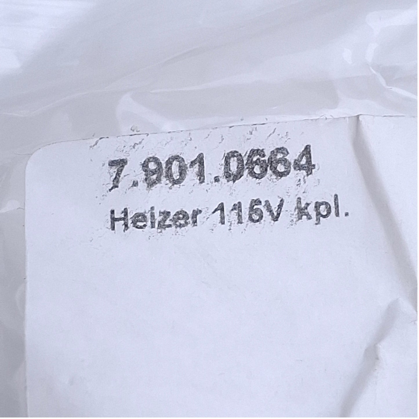 New – Open box Julabo 7.901.0664 Replacement Heater For Water Bath TW8/TW12/TW20, 115V