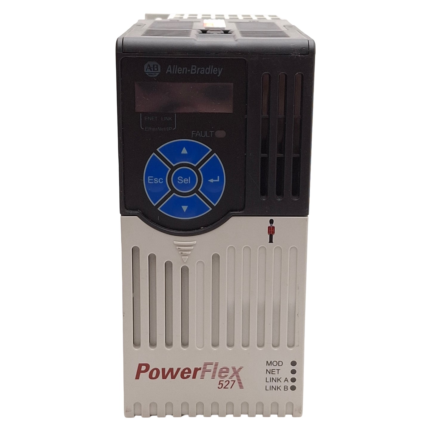 Used Allen Bradley 25C-D1P4N114 PowerFlex 527 AC Drive, 0.4kW/0.5HP, 3Ø 380-480VAC