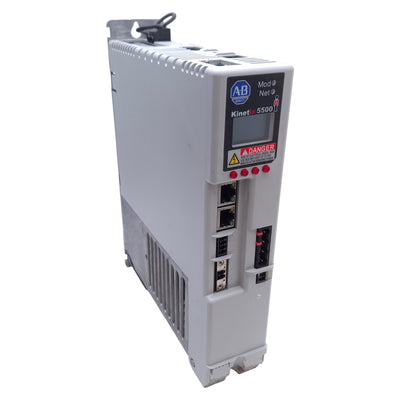 Used Allen Bradley 2198-H025-ERS Kinetix 5500 Servo Drive, 2.4/5.1kW, 3Ø 240/480VAC
