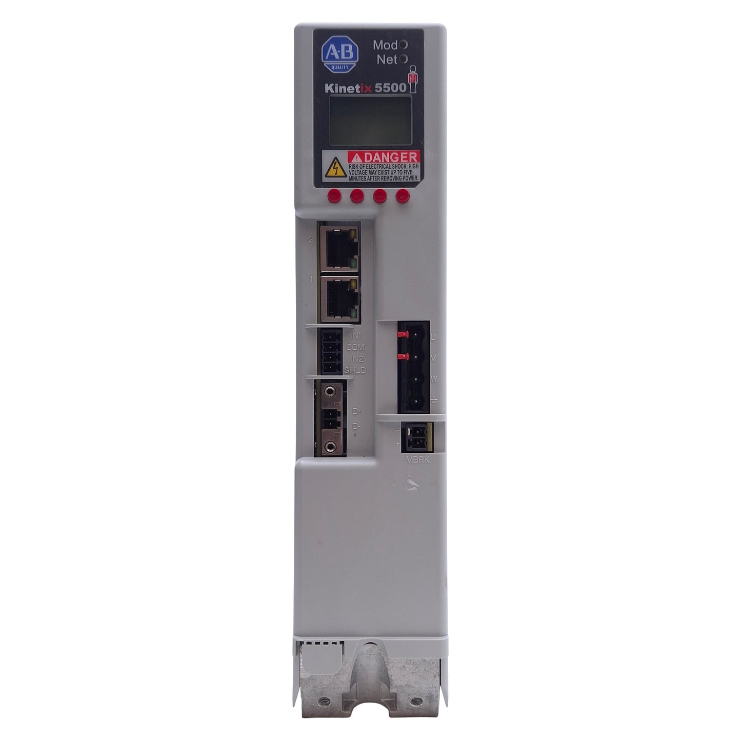 Used Allen Bradley 2198-H025-ERS Kinetix 5500 Servo Drive, 2.4/5.1kW, 3Ø 240/480VAC