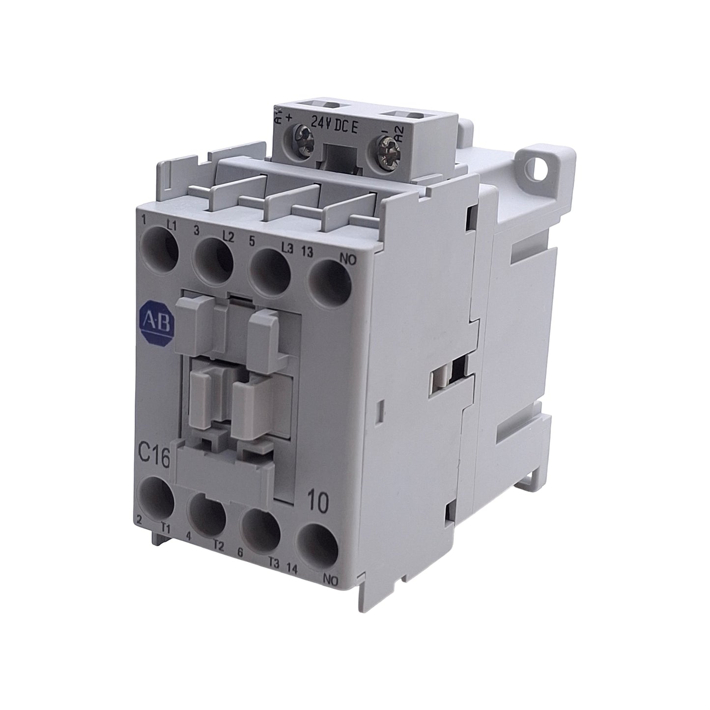 New Allen Bradley 100-C16EJ10 IEC Contactor 3-Pole, 32A, 7.5kW @ 690VAC, 24VDC Coil