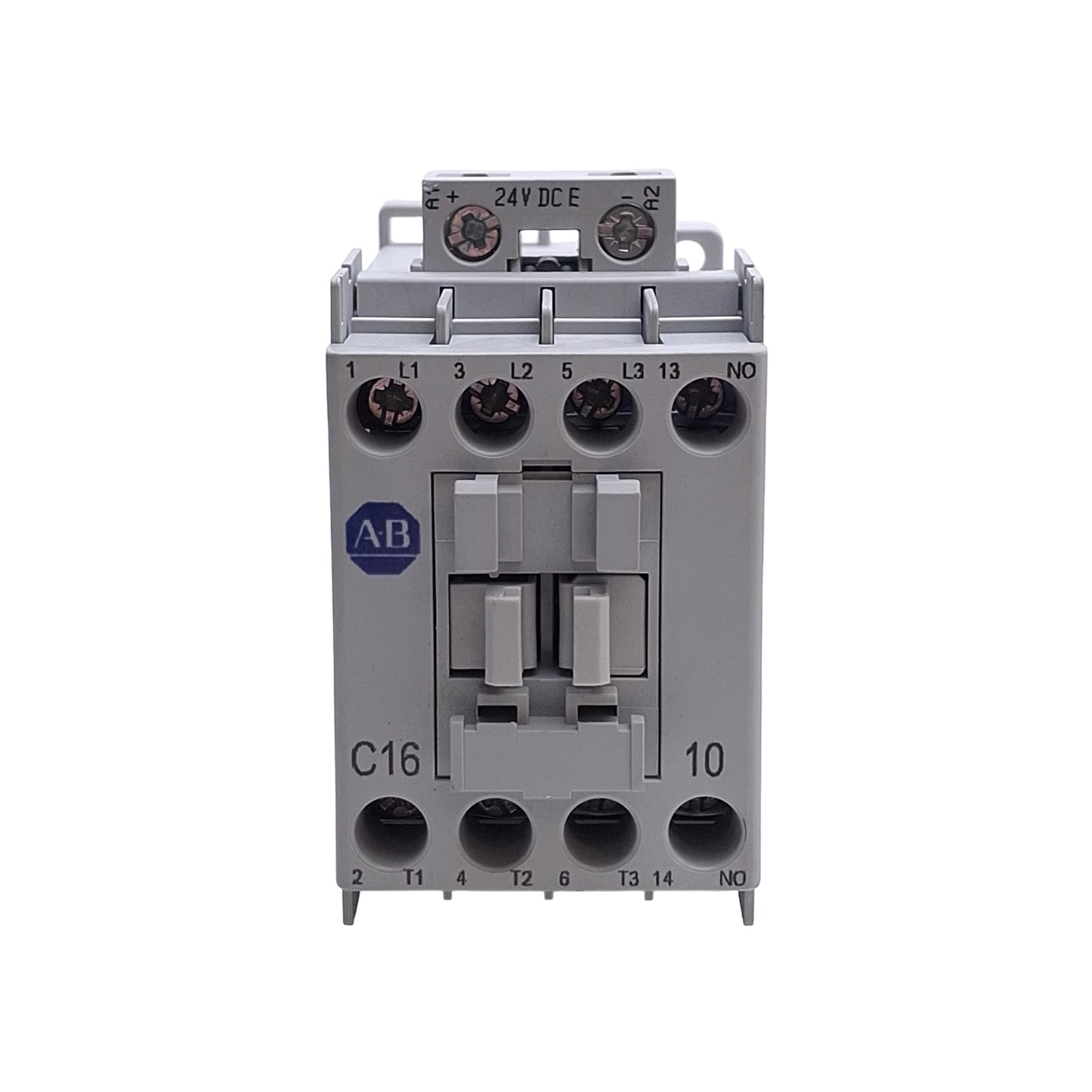 New Allen Bradley 100-C16EJ10 IEC Contactor 3-Pole, 32A, 7.5kW @ 690VAC, 24VDC Coil