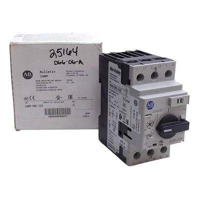 New Allen Bradley 140M-D8E-C25 Motor Circuit Breaker, 18-25A, Up to 600VAC 3-Phase