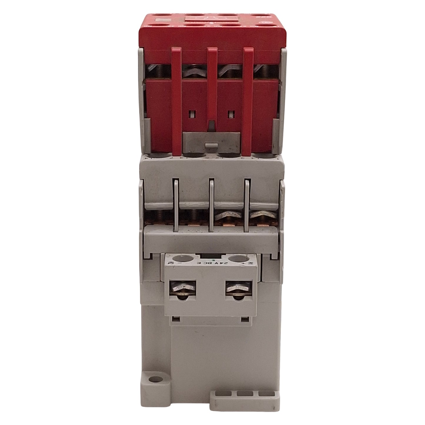 Used Allen Bradley 100S-C23EJ422C Safety Contactor 4NO + 2NO/2NC Aux, 23A, 24VAC Coil