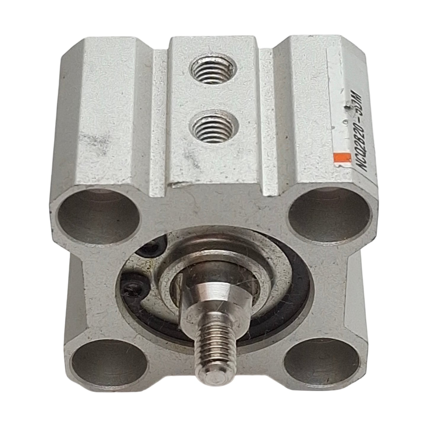 Used Lot of 2 SMC NCQ2B20-5DM Compact Cylinder, ø20mm Bore, 5mm Stroke, M5, 145psi