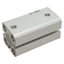 Used Lot of 2 SMC CDQSB12-25D Compact Cylinder, ø12mm Bore, 25mm Stroke, M5, 1.0MPa