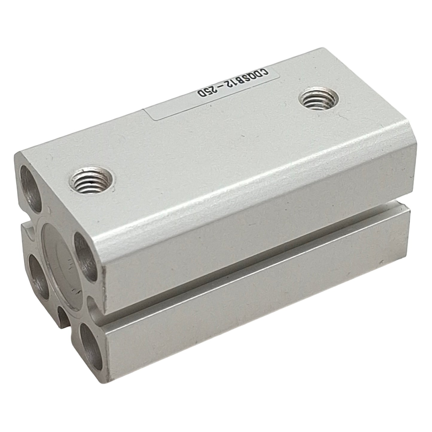 Used Lot of 2 SMC CDQSB12-25D Compact Cylinder, ø12mm Bore, 25mm Stroke, M5, 1.0MPa