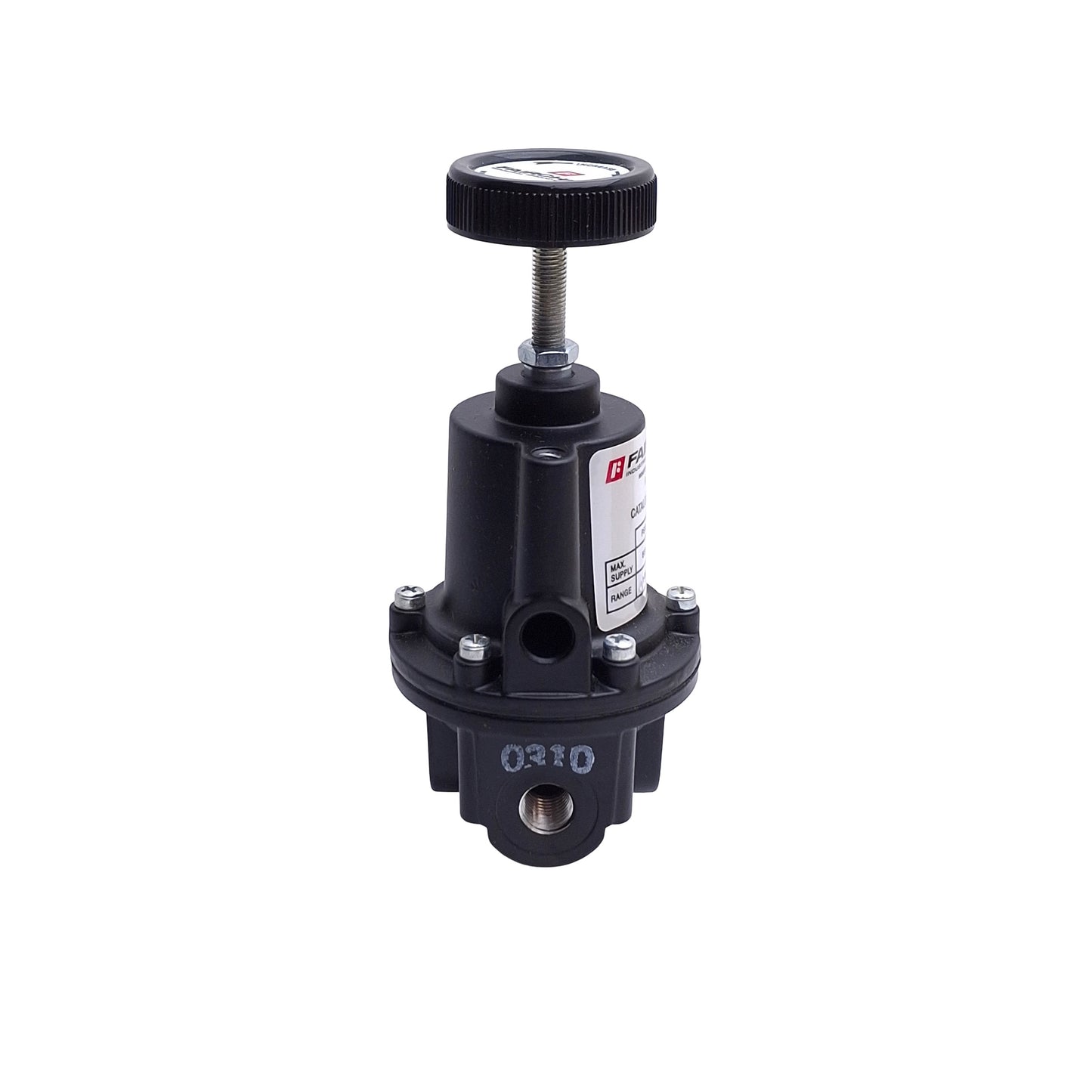 New Fairchild 10242 Pneumatic Pressure Regulator, 1/4" NPT, 1-60PSI Set, Max. 500PSI