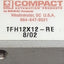 Used Compact TFH12X12-RE Compact Cylinder, ø1/2in Bore, 1/2in Stroke, 1/8in NPT