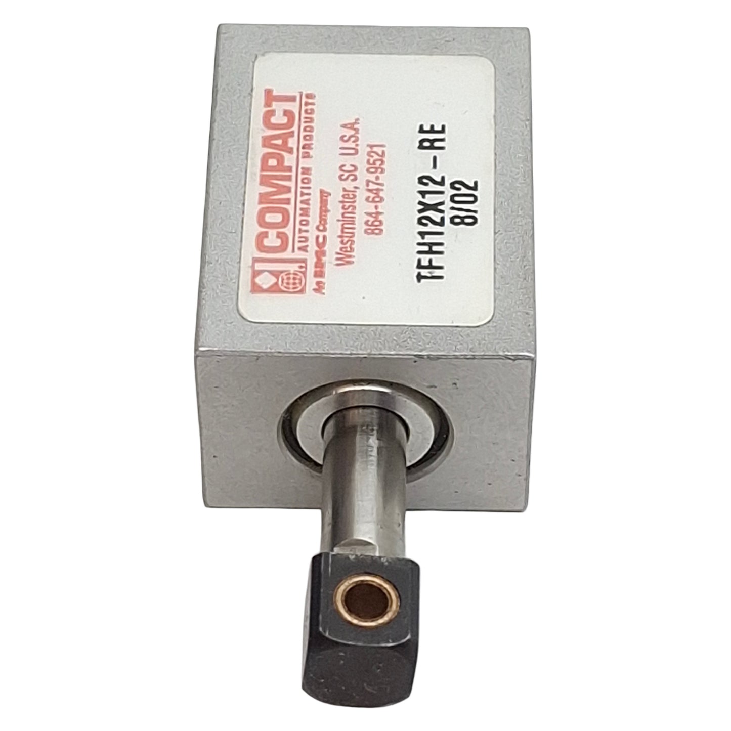 Used Compact TFH12X12-RE Compact Cylinder, ø1/2in Bore, 1/2in Stroke, 1/8in NPT