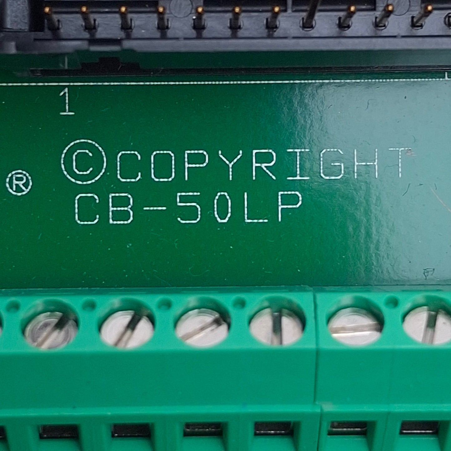 Used National Instruments CB-50LP I/O Connector Block 50-Pin Connector, 50 Terminals