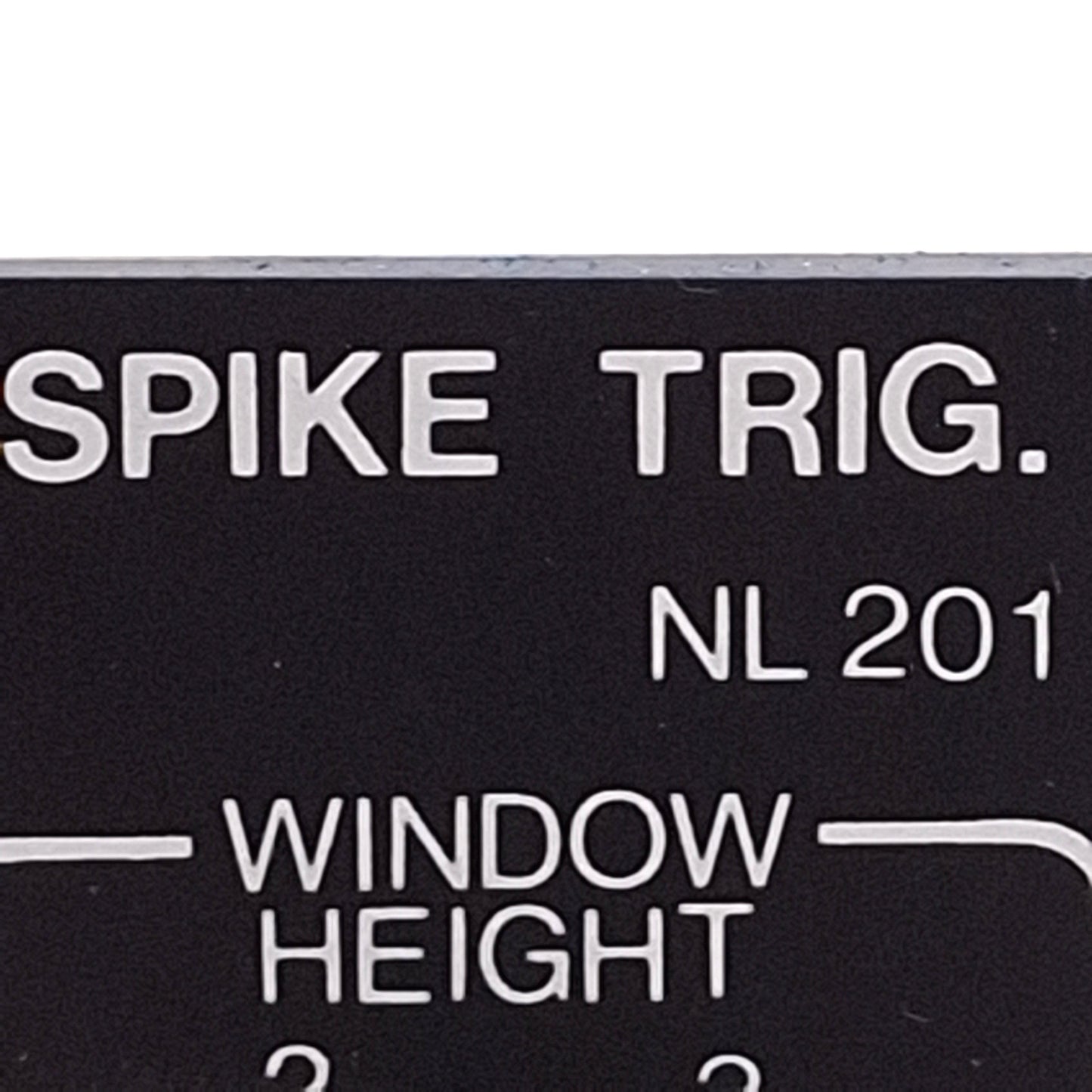 Used Digitimer NL201 NeuroLog Spike Trigger Module, 0-5VDC Window, 0.2-5VDC Aperture