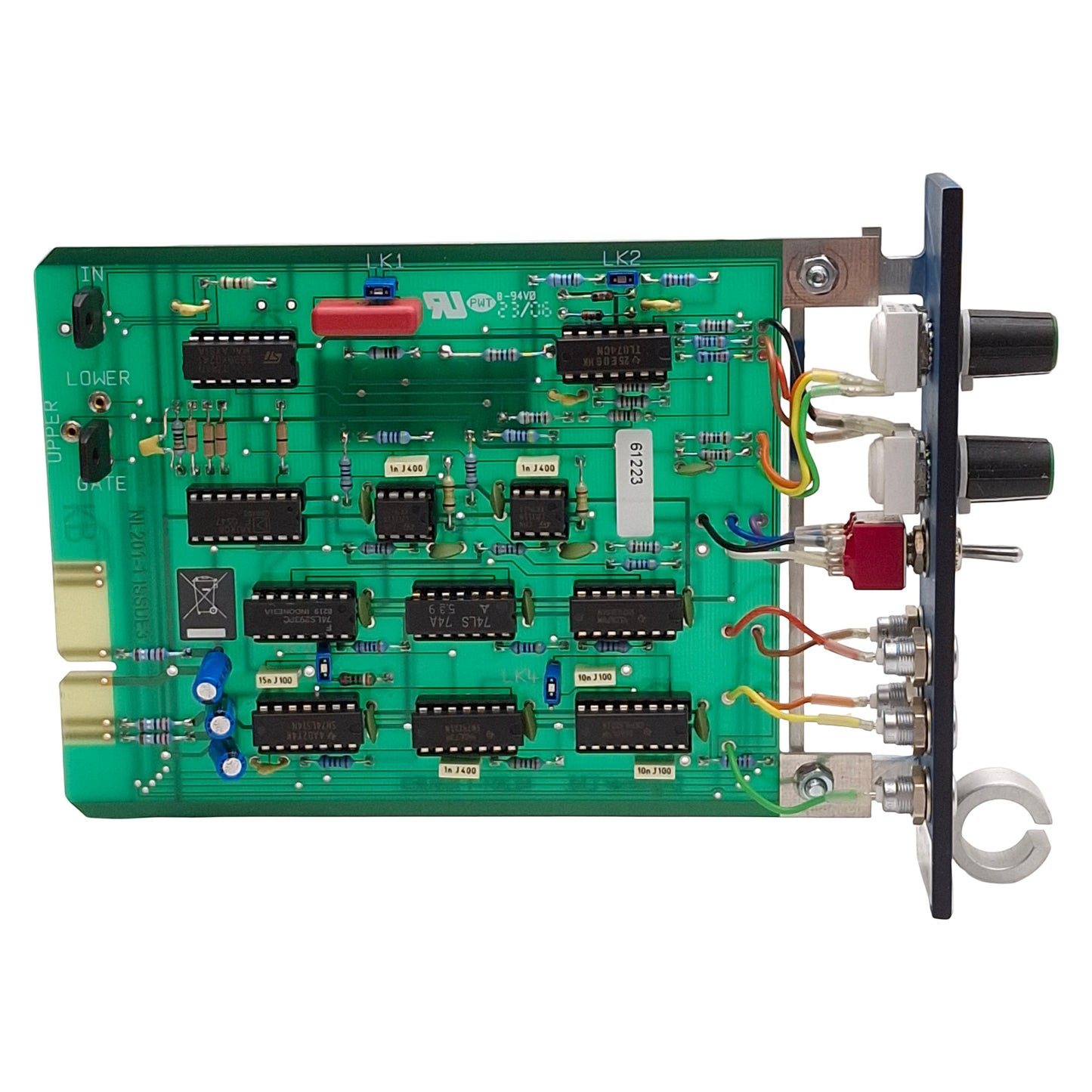 Used Digitimer NL201 NeuroLog Spike Trigger Module, 0-5VDC Window, 0.2-5VDC Aperture