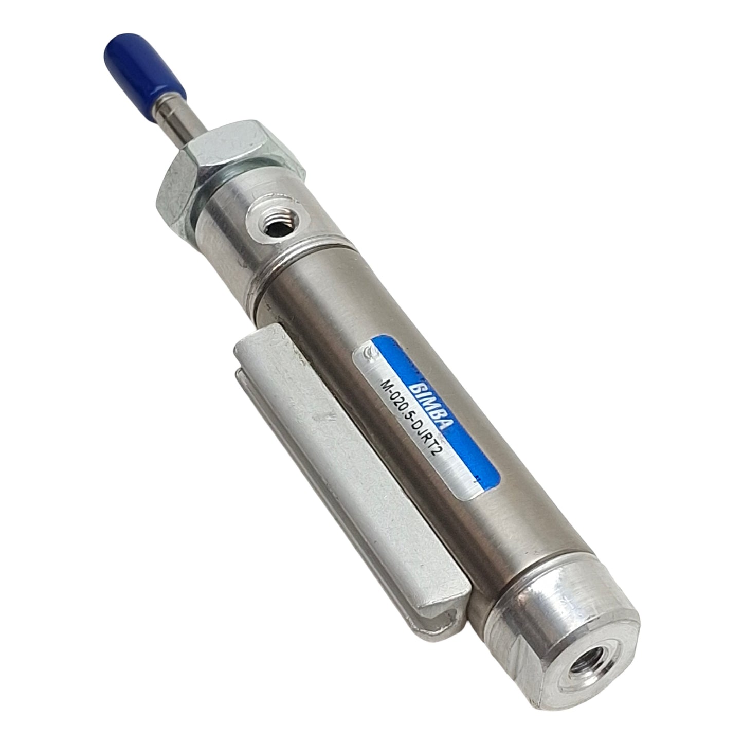 New Bimba M-020.5-DJRT2 Pneumatic Cylinder, ø9/16in Bore, 1/2in Stroke, UNF0.190