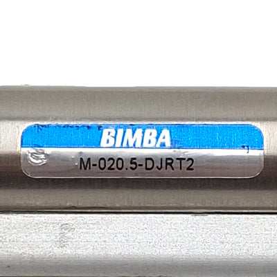 New Bimba M-020.5-DJRT2 Pneumatic Cylinder, ø9/16in Bore, 1/2in Stroke, UNF0.190