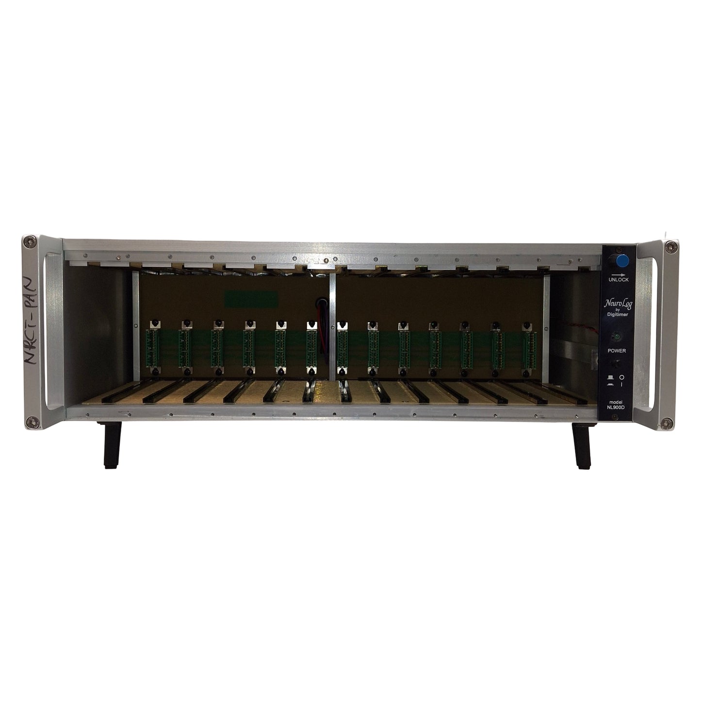 Used Digitimer NL900D NeuroLog Case And Power Unit, 13-Slots, 100-120/200-240VAC
