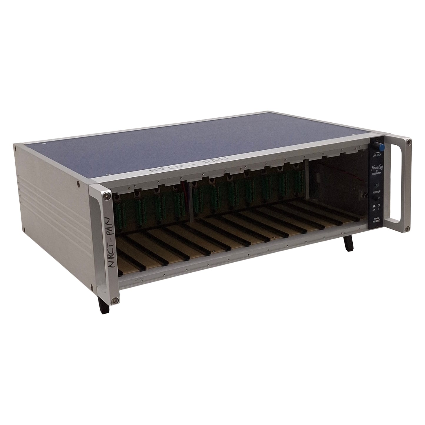 Used Digitimer NL900D NeuroLog Case And Power Unit, 13-Slots, 100-120/200-240VAC