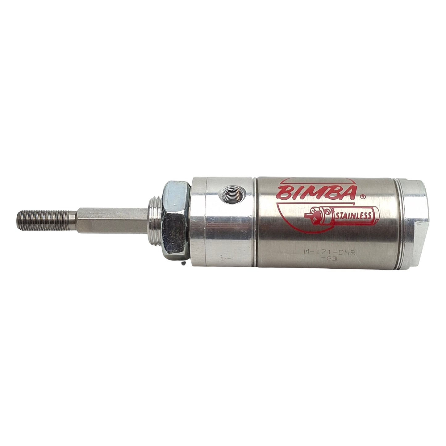 Used Bimba M-171-DNR Non-Rotating Cylinder, ø1-1/2in Bore, 1in Stroke, 1/8in NPT