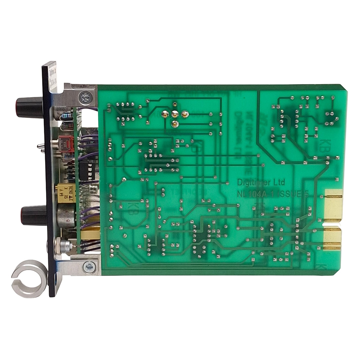 Used Digitimer NL104A NeuroLog AC Pre-Amplifier Module, 100-20k Gain, 0.1/10Hz Cutoff