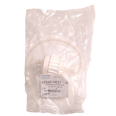 New Nalgene 2162-0831 Filling/Venting Closure Cap, 83mm, 1/4in Tube, For 83B