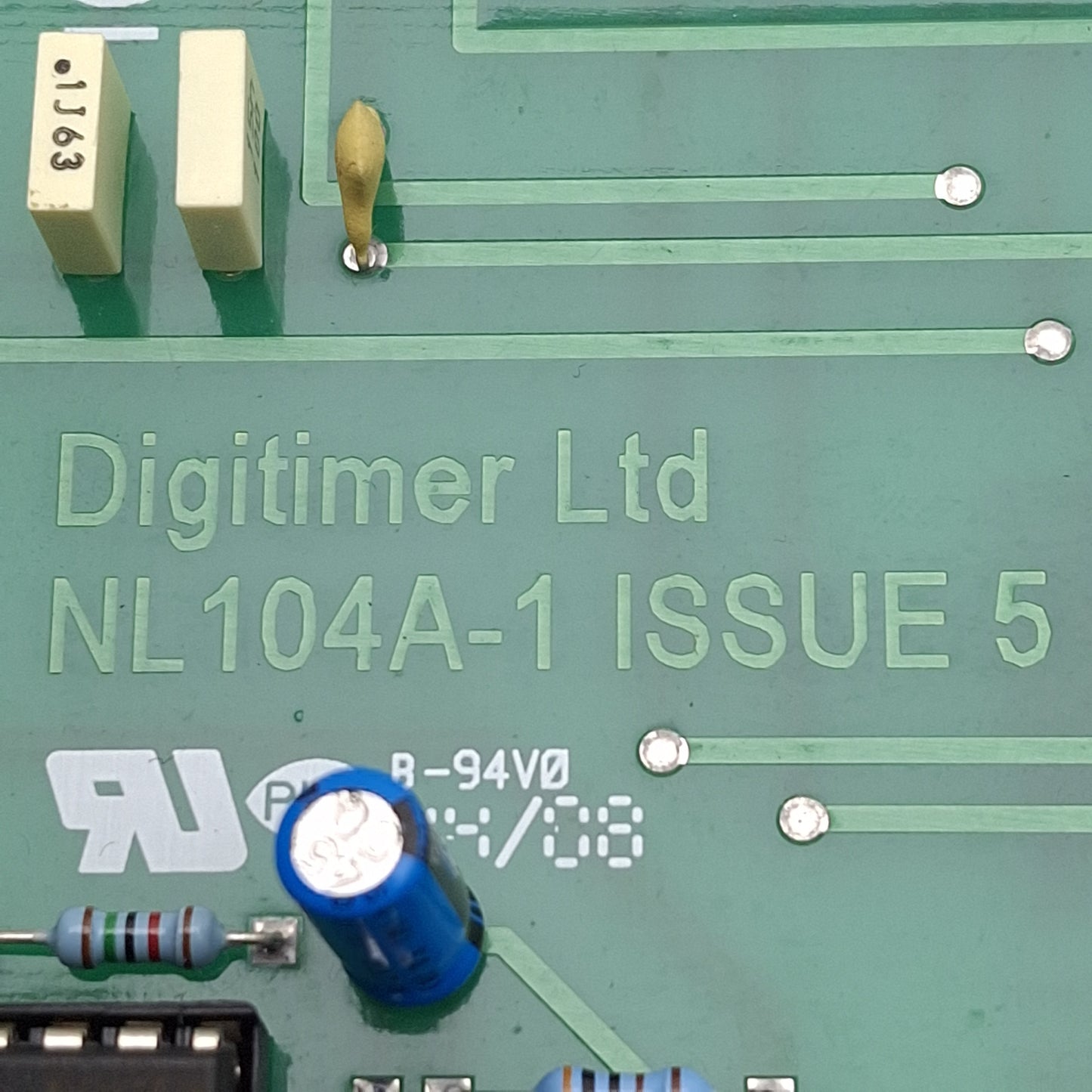 Used Digitimer NL104A NeuroLog AC Pre-Amplifier Module, 100-20k Gain *No Handle*