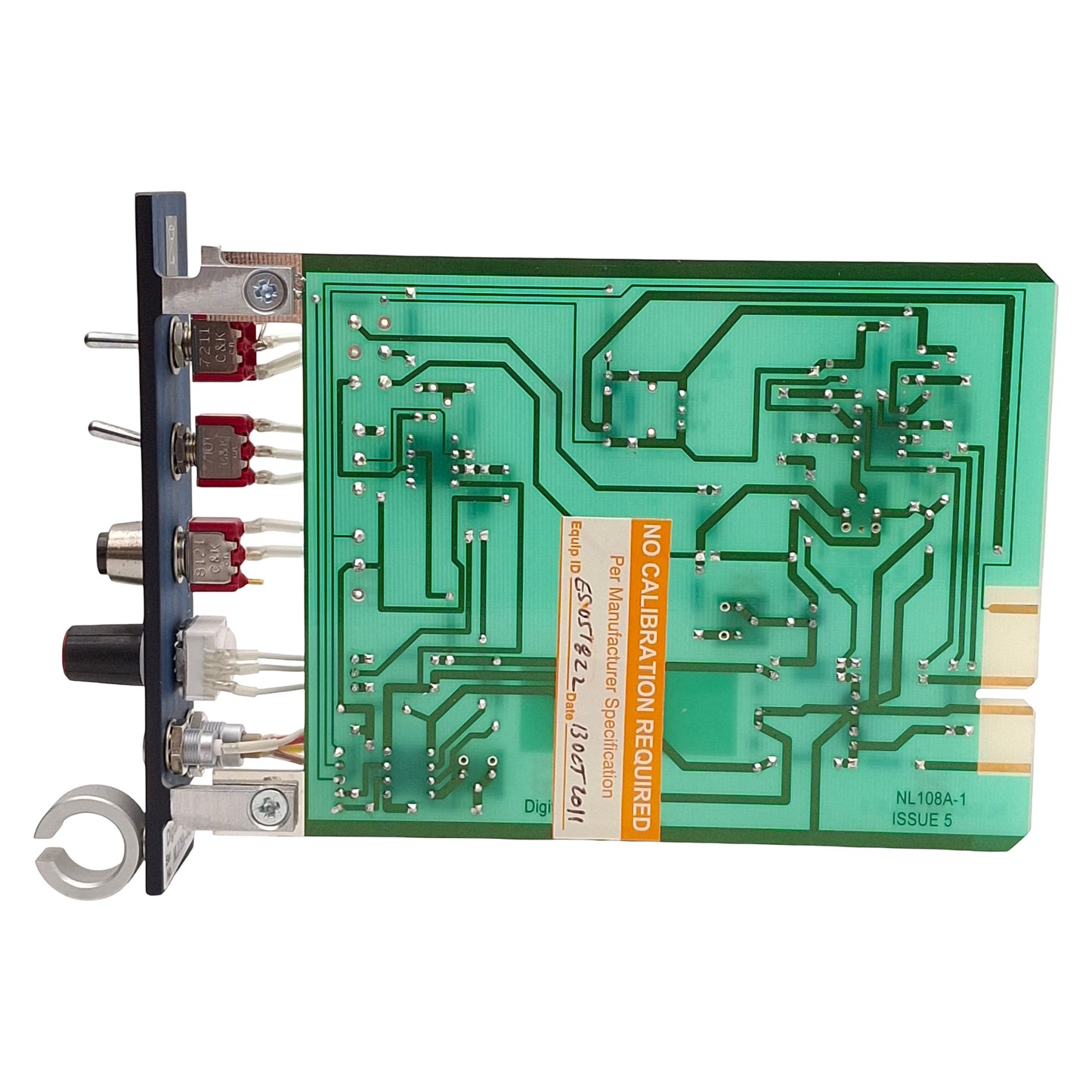Used Digitimer NL108A NeuroLog Pressure Amplifier Module, 1V/100mmHg or 100mV/cmH2O