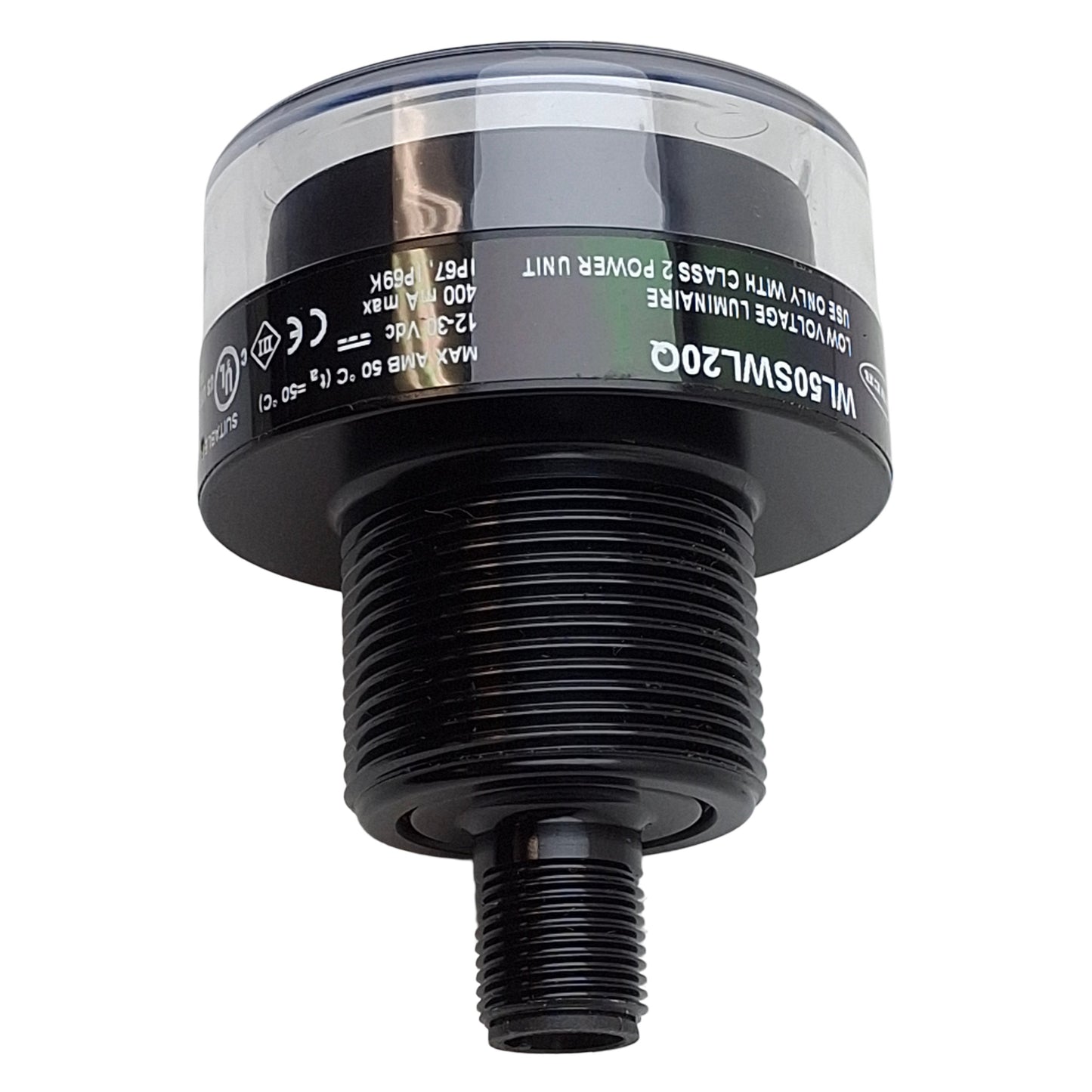 New Banner 19042 WL50SWL20Q Task Lighting Spotlight, ø50mm, White, 30VDC, 5-Pin M12