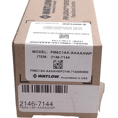 New Watlow PM6C1AK-AAAAHWP Limit Controller 100-240VAC, SSR Relay Output 0.5A Form A