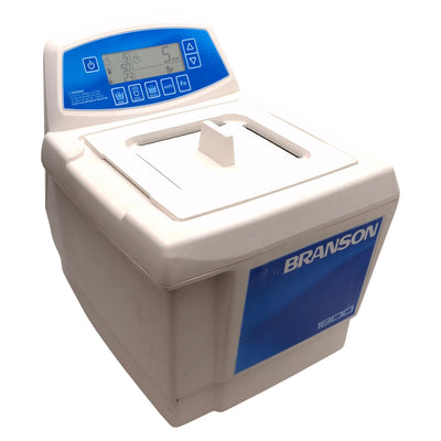 Used Branson CPX1800H Bransonic CPXH Heated Ultrasonic Bath, 150W, 0.5 Gallon, 120VAC
