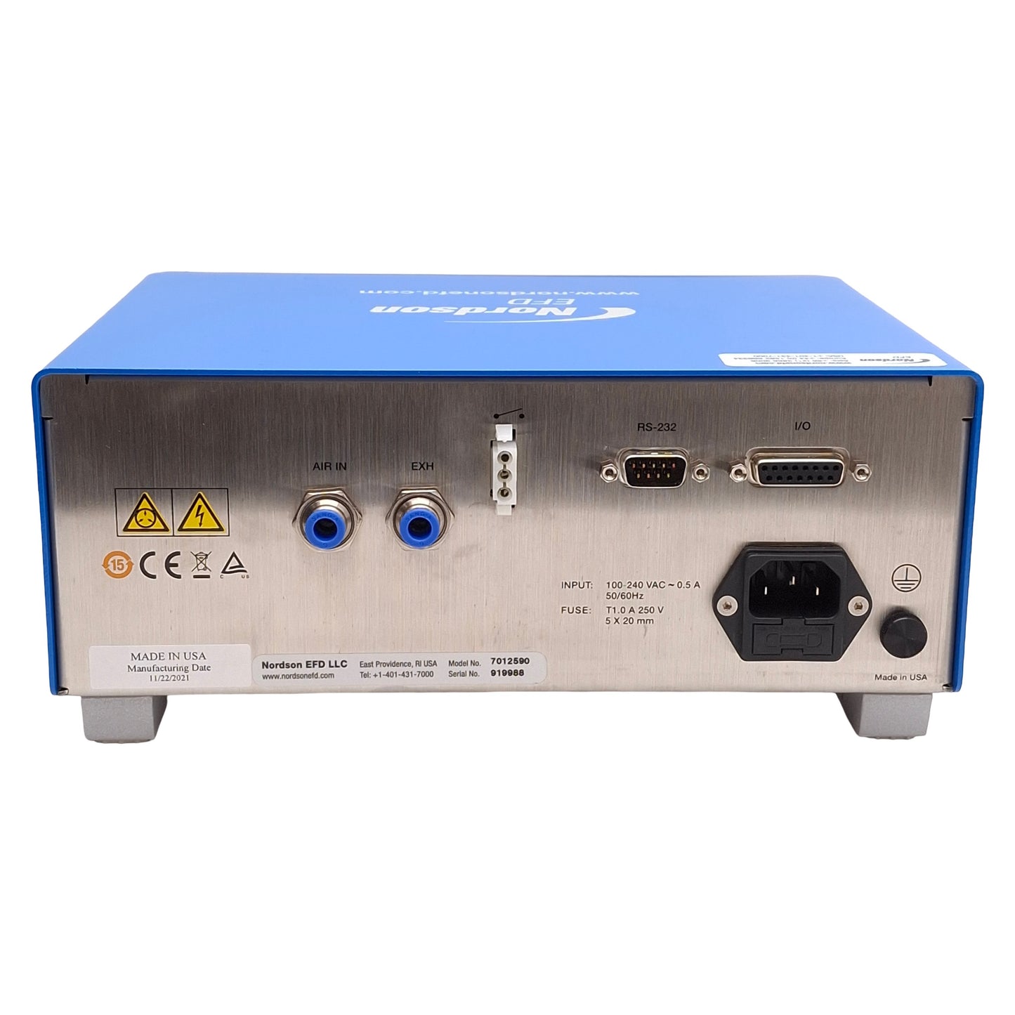 New Nordson EFD 7012590 Ultimus V High Precision Fluid Dispenser 0-100psi 100-240VAC