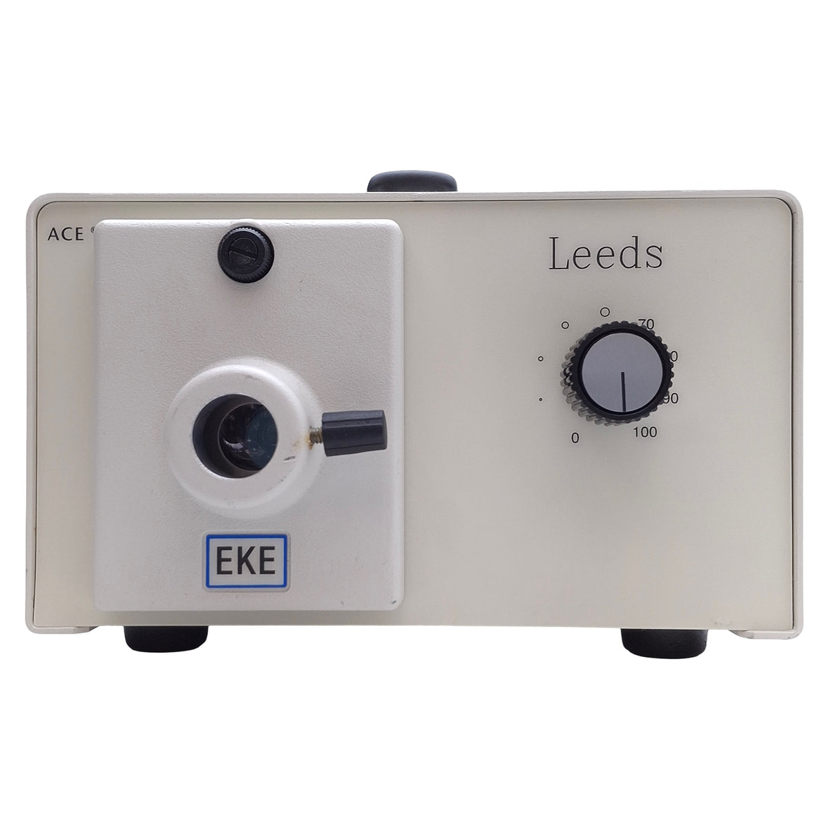 Used Leeds A20500.14 Microscope Fiber Optic Light Source, 115-120VAC, 150W EKE