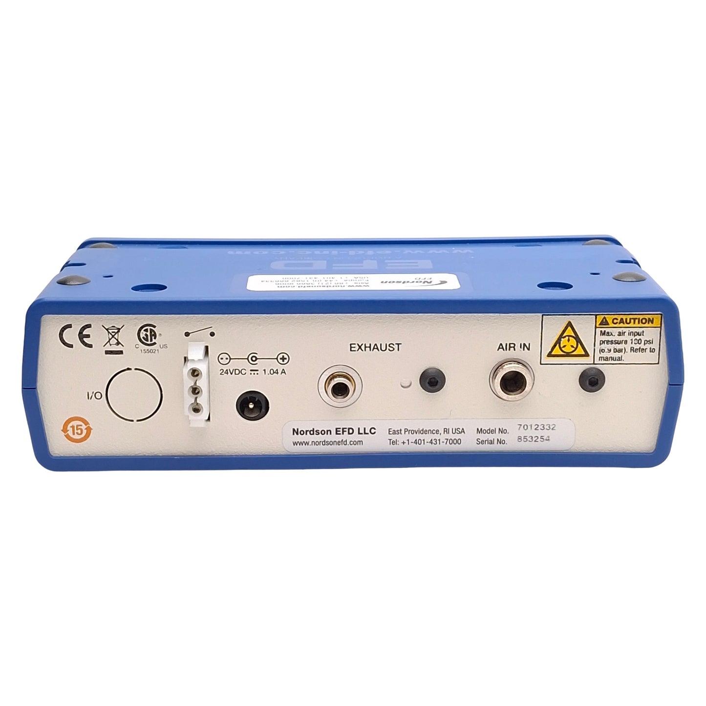 Used Nordson EFD 7012332 Performus III Fluid Dispensing System, 0-100psi, 24VDC
