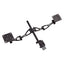 Used Fellowes 8041701 Depth Adjustable Dual Monitor Arm VESA Mount, 24lbs Per Arm