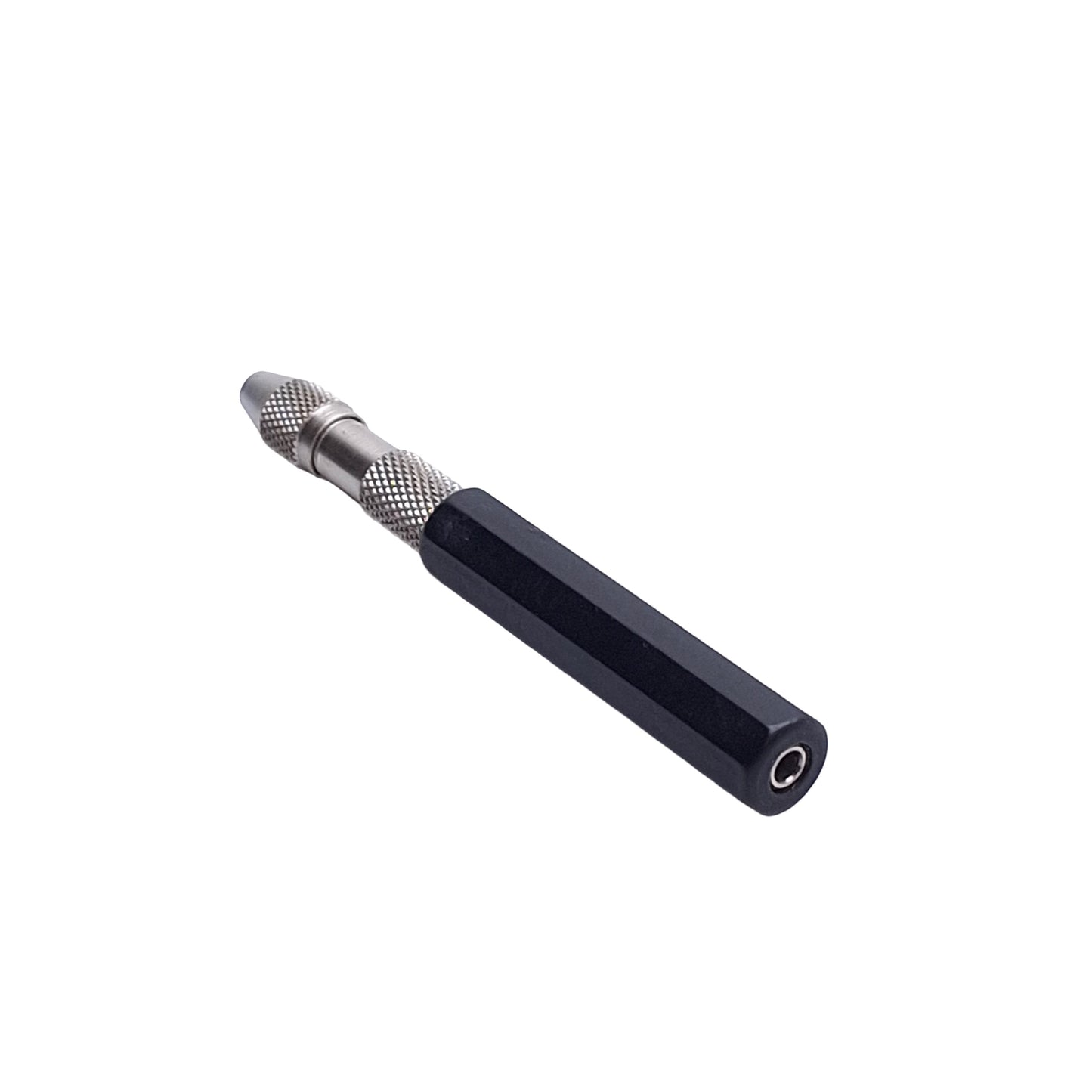 Used Starrett No.166A Pin Vise With Insulated Octagon Handle 0 to 1mm Capacity 0.04in