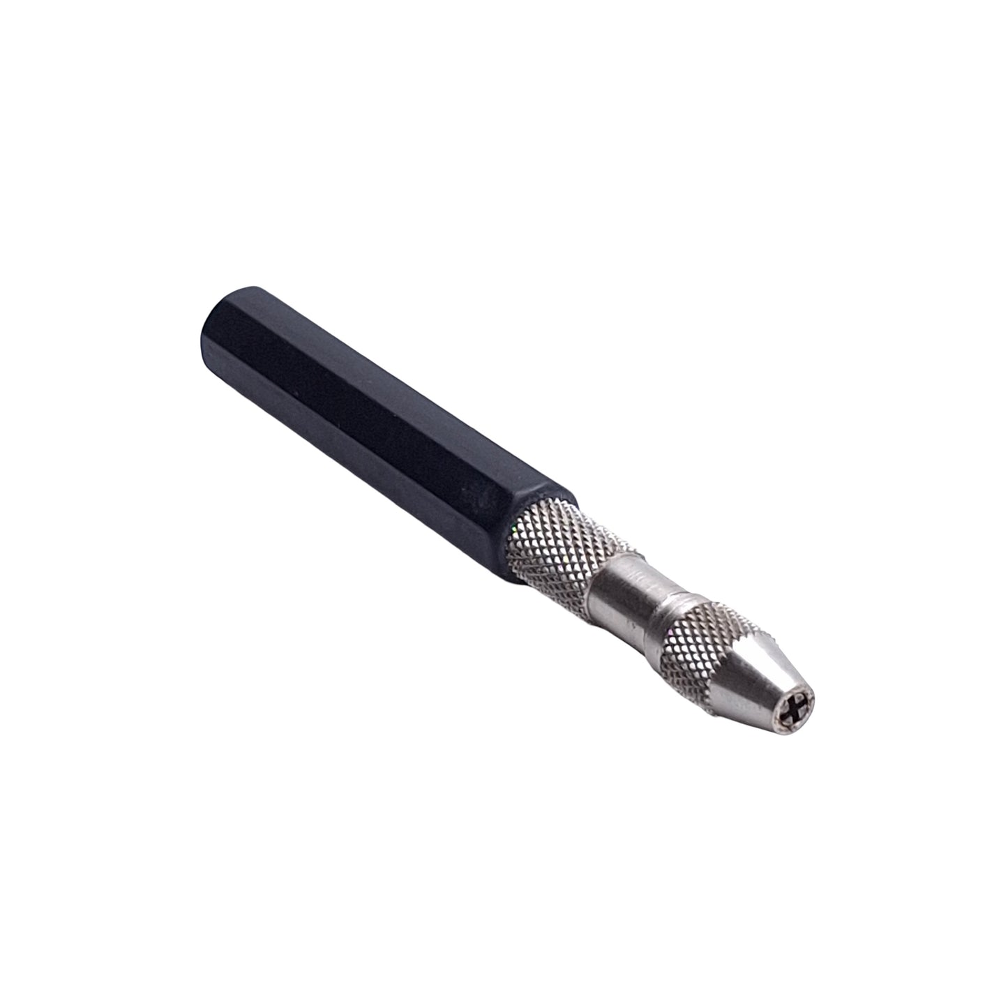 Used Starrett No.166A Pin Vise With Insulated Octagon Handle 0 to 1mm Capacity 0.04in