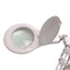 Used Proskit MA-1209LA Magnifier Lamp, 5D (2.25x) Mag., 110VAC, Desk Clamp Mount