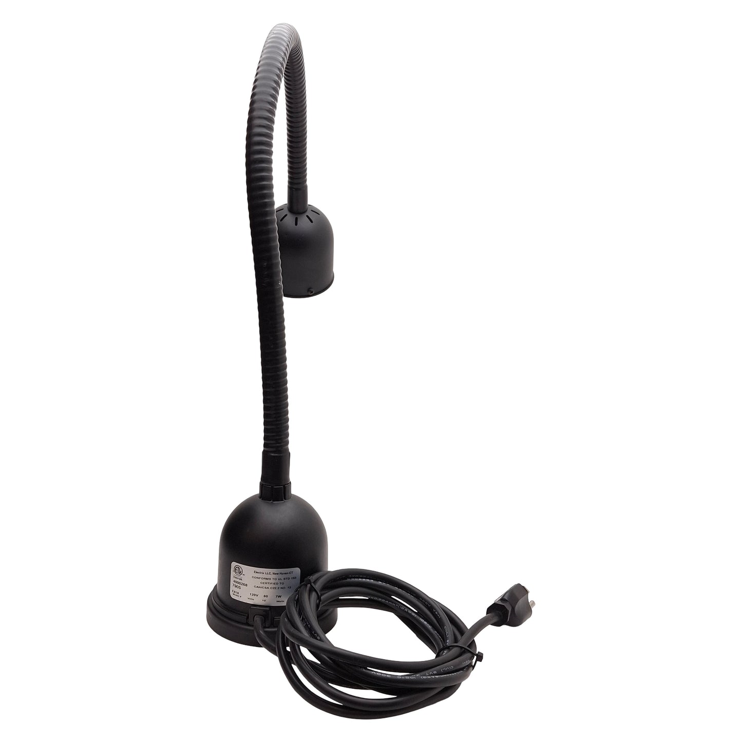 Used Intertek 7905 Electrix Work Lamp, 7W LED, 22in Gooseneck, Magnet Base, 120VAC