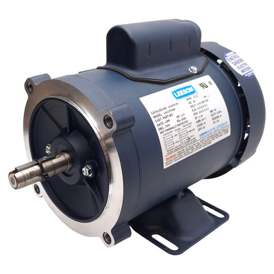 New – Open box Leeson 102930.00 C4C17FK6B AC Motor, 1/3HP, 115/208-230VAC, 1725rpm, S56C Frame