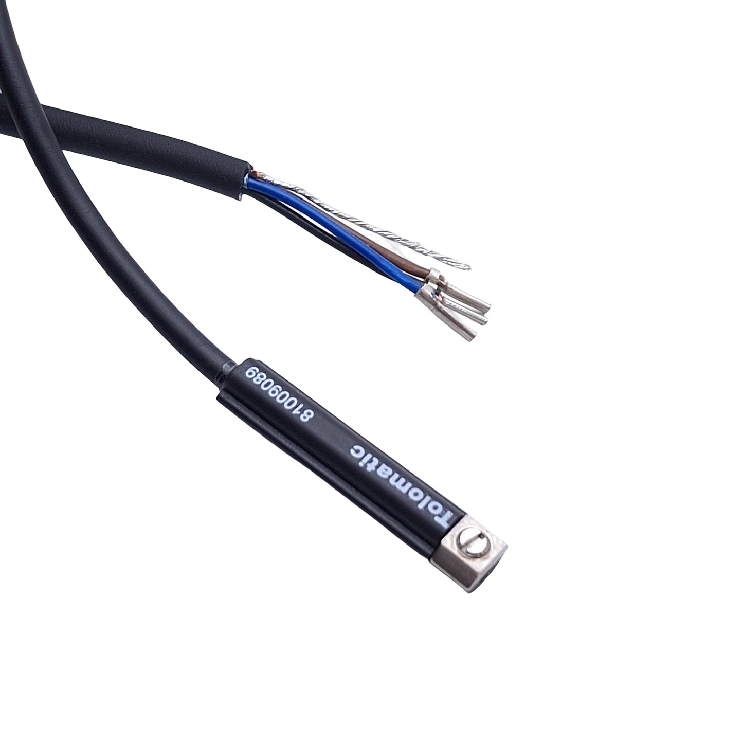 New – Open box Tolomatic 8100-9089 Proximity Sensor Switch, Solid State, PNP-NO w/ 5m QD