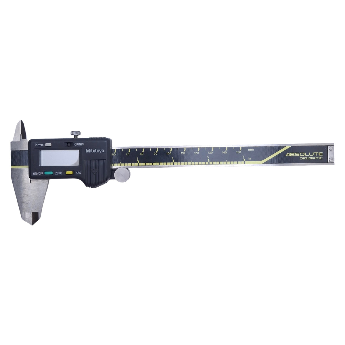 Used Mitutoyo 500-196 Absolute Digimatic Digital Caliper 6" Range ±.001" Accuracy