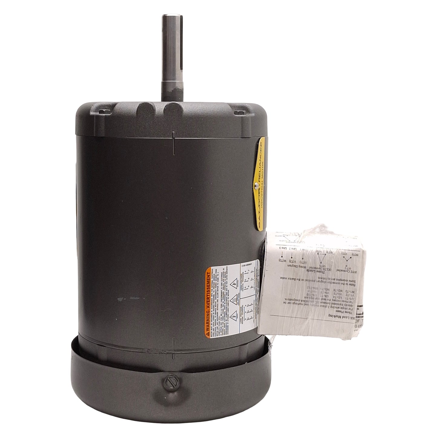 New – Open box Baldor M3538 34A61-872 AC Motor, 5HP, 3Ø 230/460VAC 2/1A, 1725rpm, NEMA 56