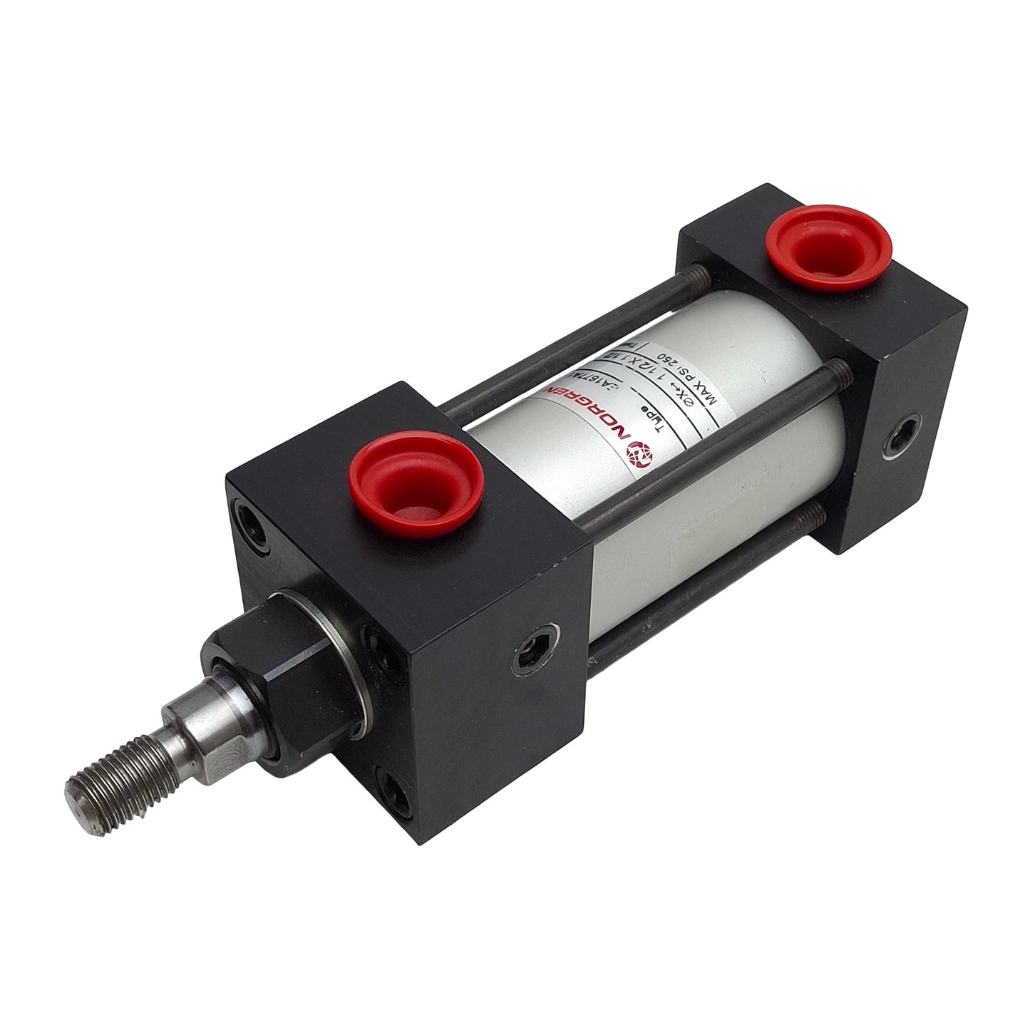 Used Norgren EA1677A1 A03-UM Pneumatic Cylinder ø1-1/2" Bore, 1-1/2" Stroke, 3/8" NPT