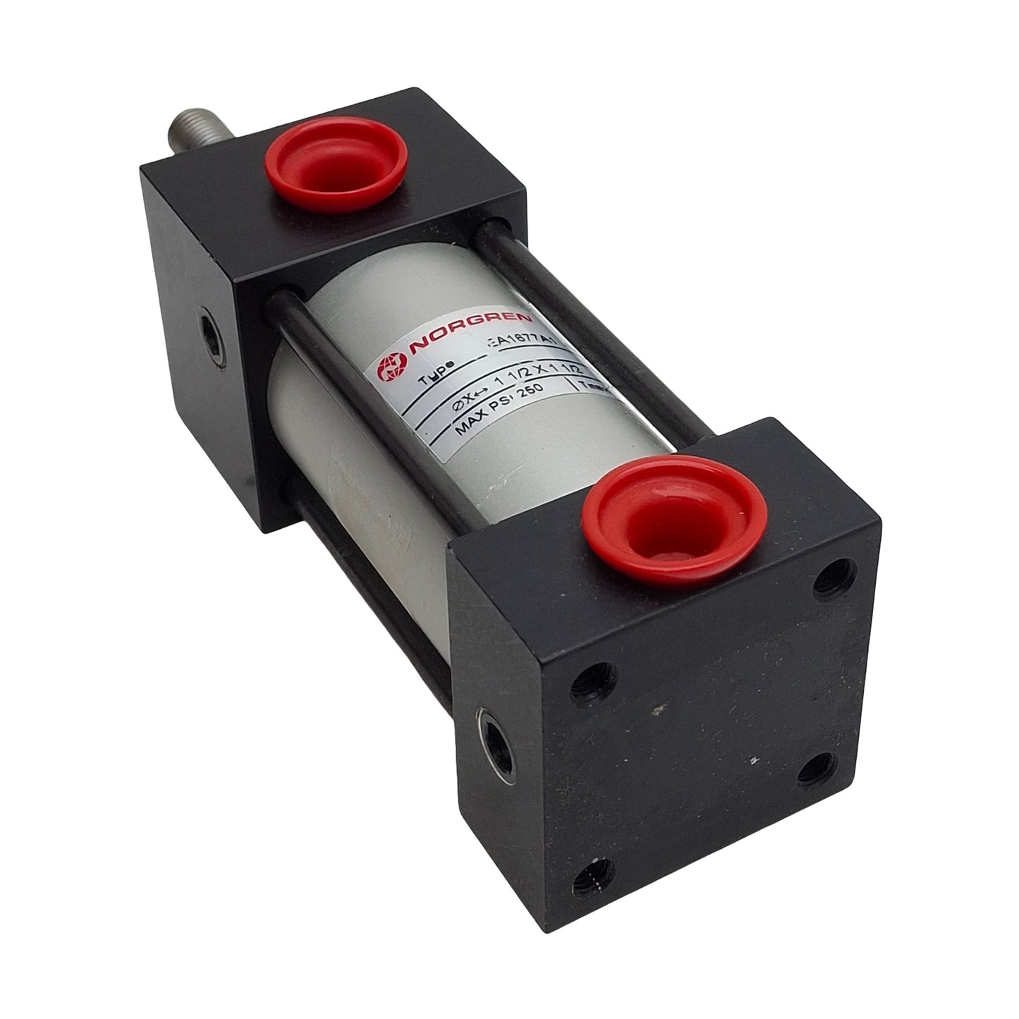 Used Norgren EA1677A1 A03-UM Pneumatic Cylinder ø1-1/2" Bore, 1-1/2" Stroke, 3/8" NPT